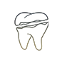 Lost Broken Filling Icon - Pure Harmony Dental Clinic